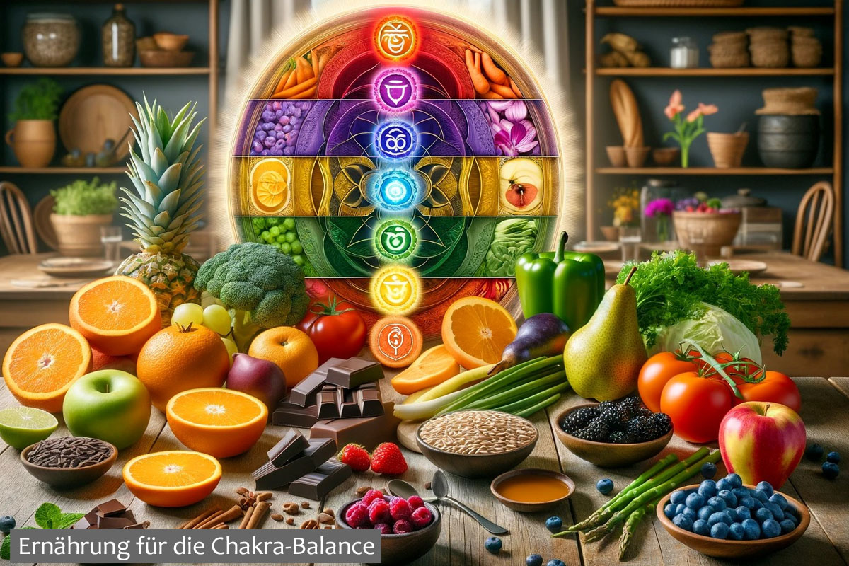 Ernährung für die Chakra-Balance -seelenauge.de-