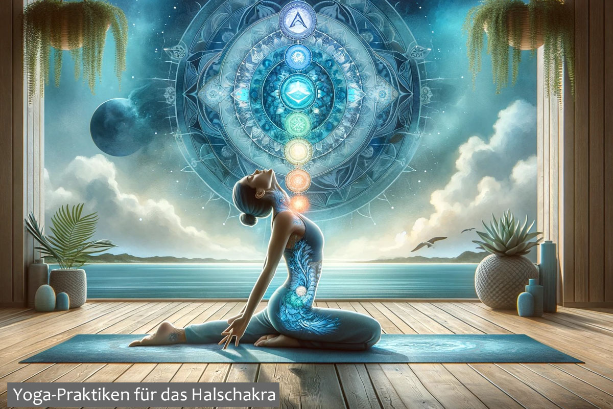 Yoga-Praktiken für das Halschakra -seelenauge.de-