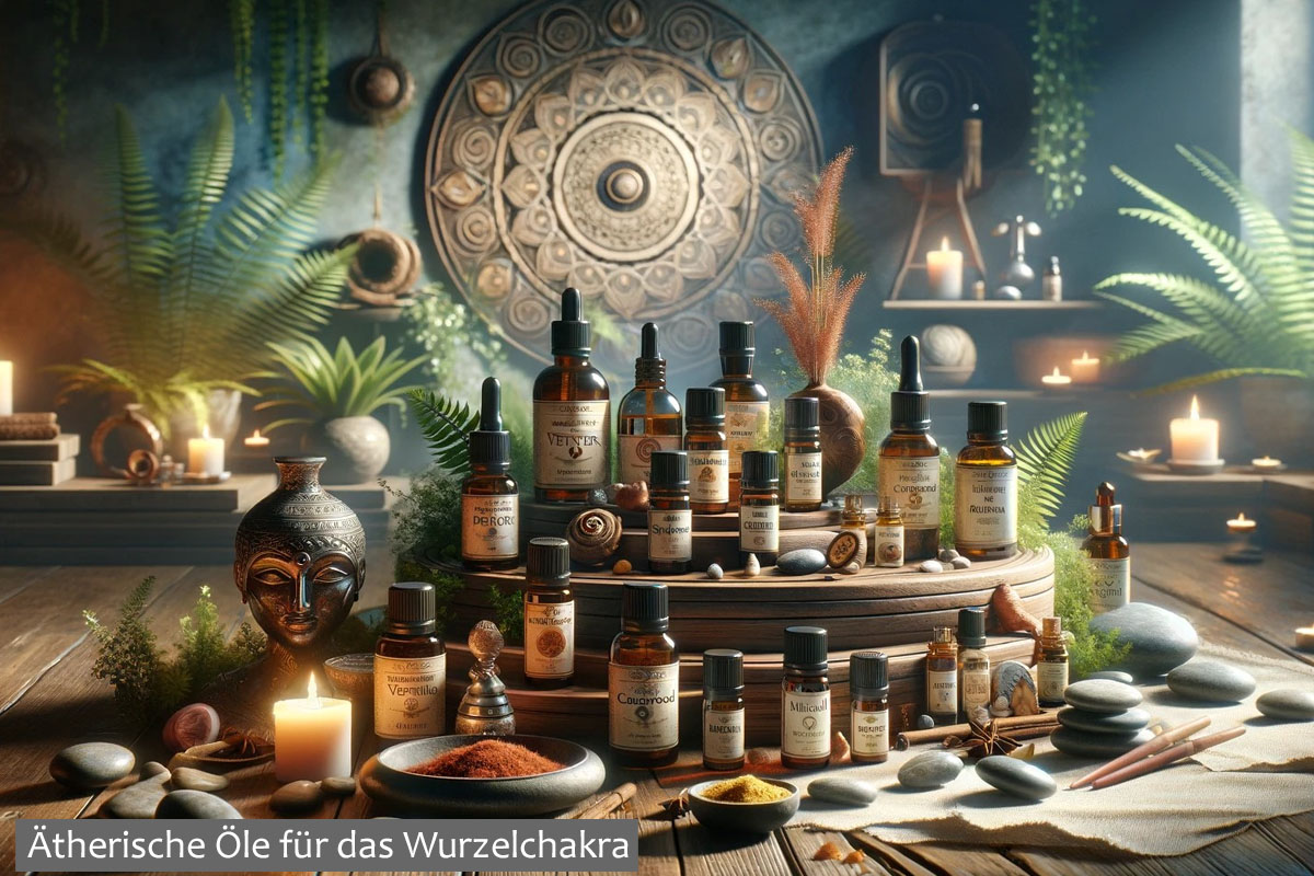 Ätherische Öle für das Wurzelchakra -seelenauge.de-