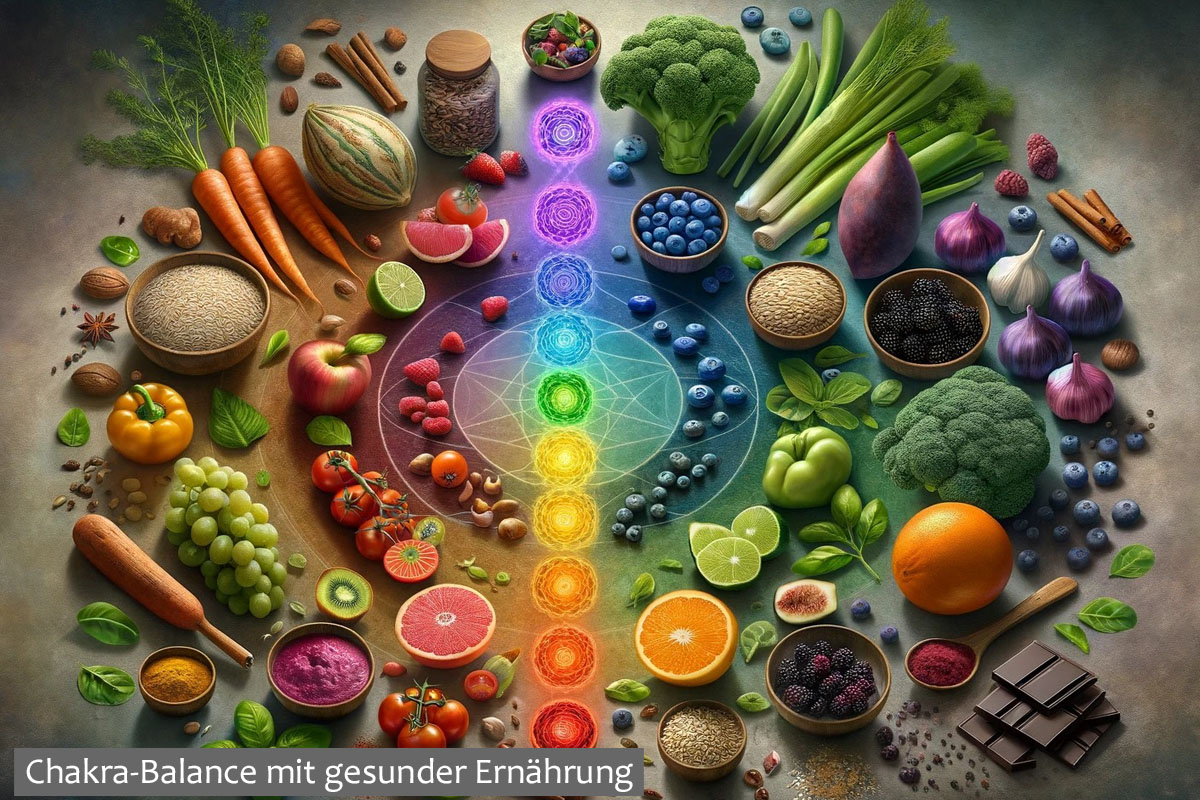 Chakra-Balance mit gesunder Ernährung -seelenauge.de-